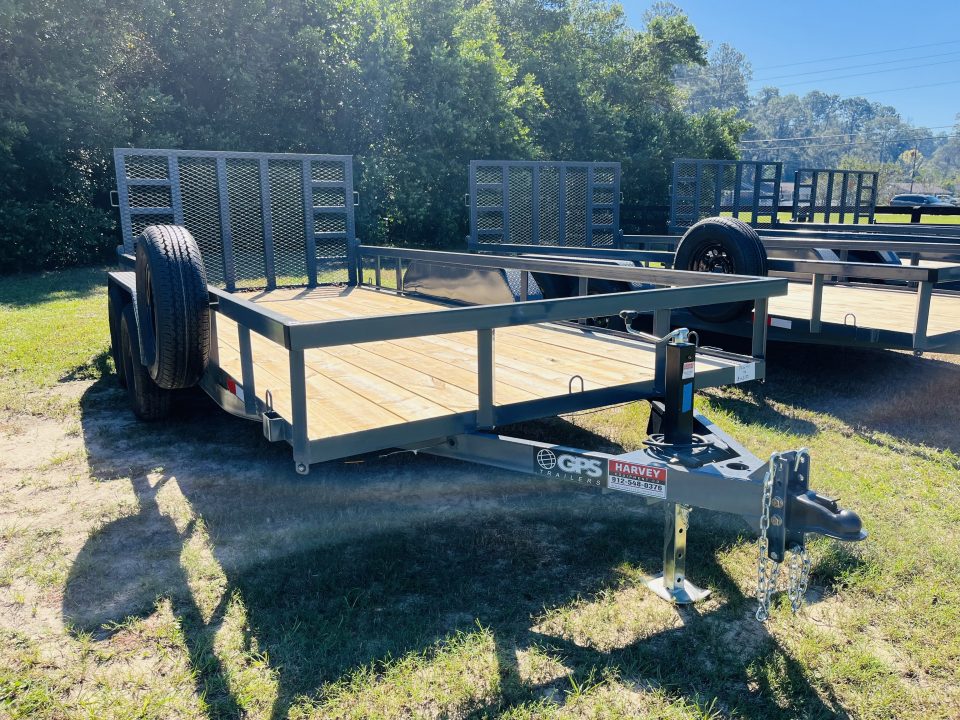 New 2027 GPS Trailers GTT7167k (7x16 7k) Utility Trailer