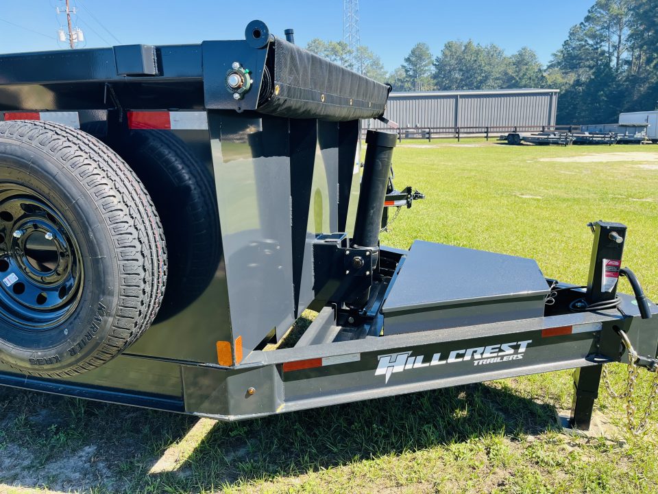 New 2027 Hillcrest Trailers 14716SDH (7x16 14k High Side) Dump Trailer