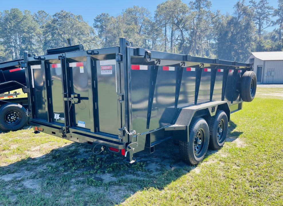 New 2027 Hillcrest Trailers 14716SDH (7x16 14k High Side) Dump Trailer