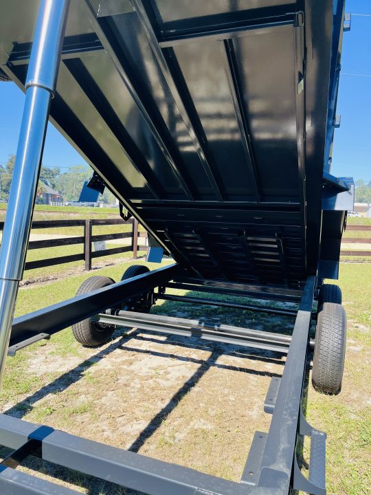 New 2027 Hillcrest Trailers 14716SDH (7x16 14k High Side) Dump Trailer