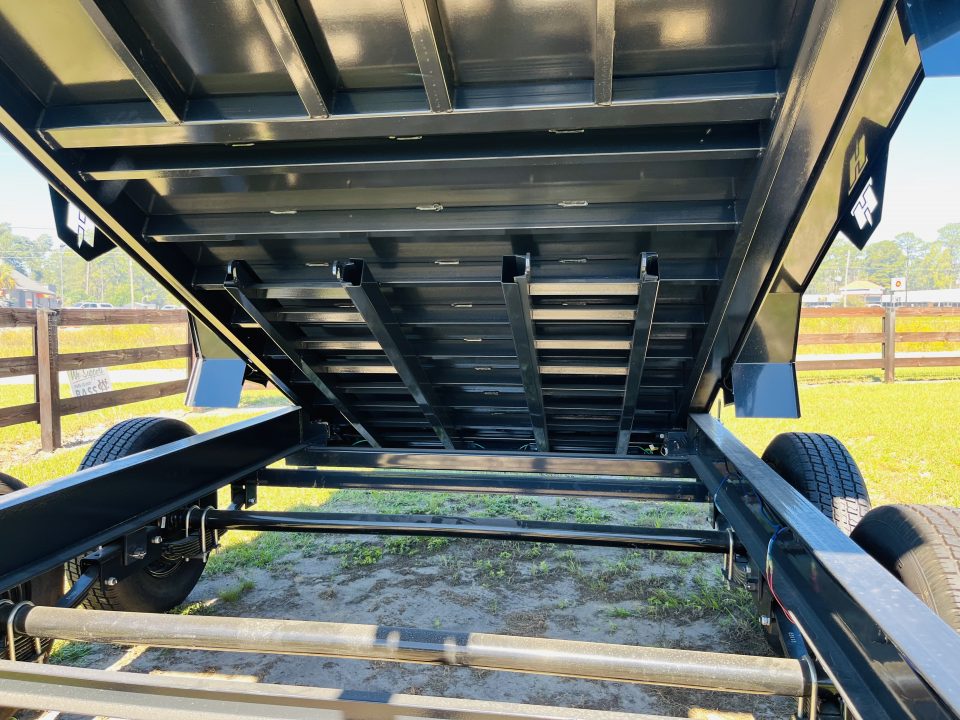 New 2027 Hillcrest Trailers 14716SDH (7x16 14k High Side) Dump Trailer