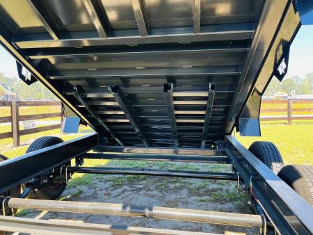 New 2027 Hillcrest Trailers 14716SDH (7x16 14k High Side) Dump Trailer