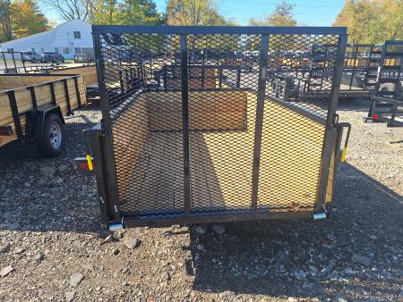 New 2027 AMO 5x8 High Woodside Utility Trailer W/Led Lights and Spring Assist Gate
