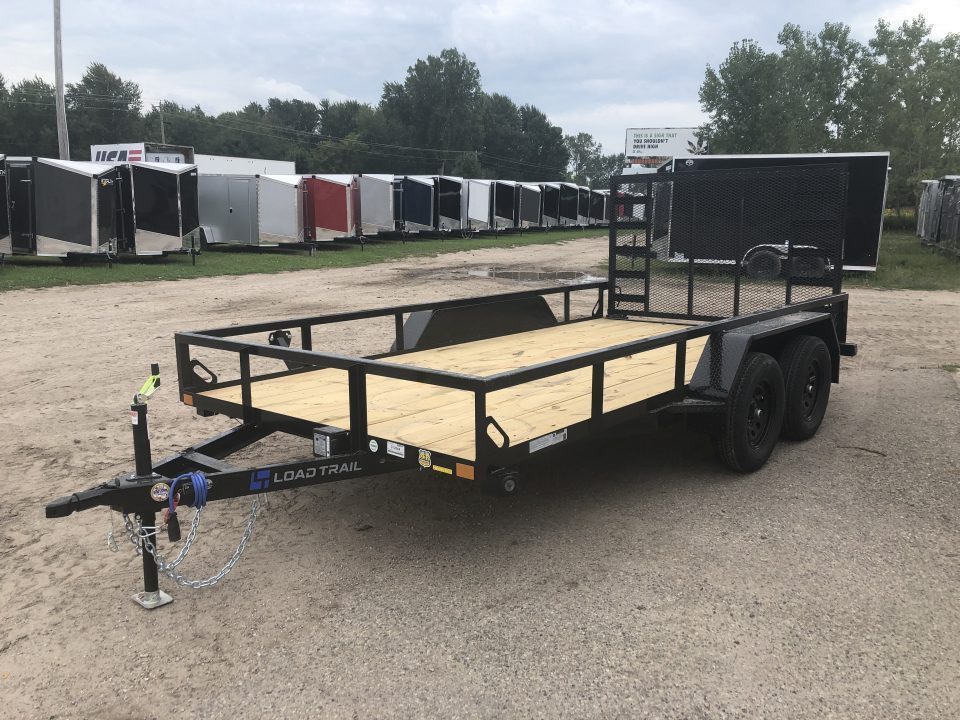 New 2027 Load Trail 83X14' W/ HD GATE Landscape Trailer
