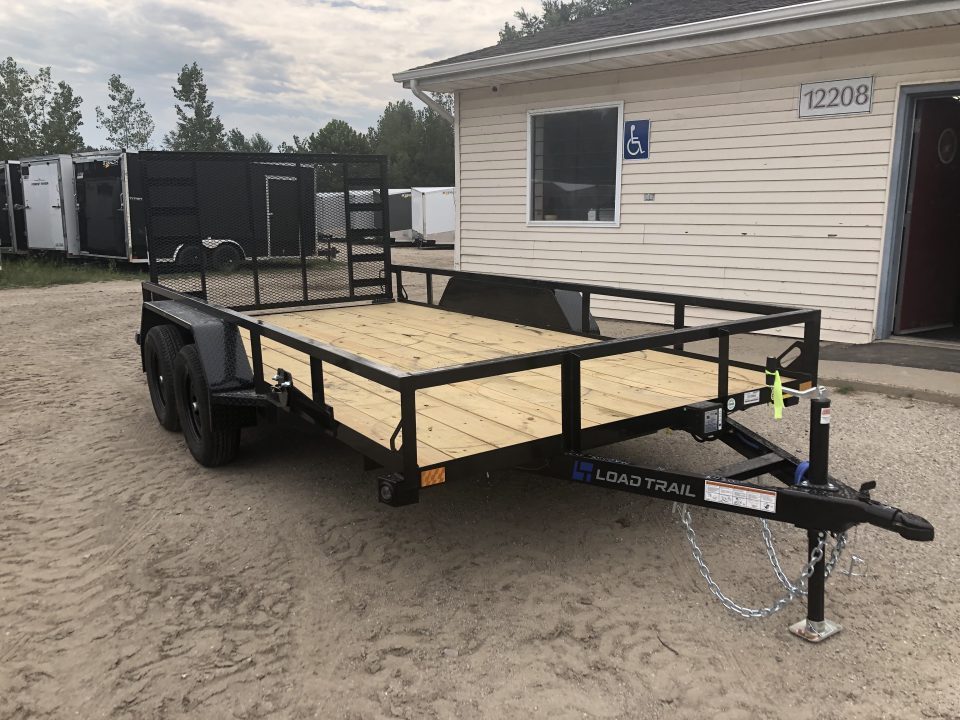 New 2027 Load Trail 83X14' W/ HD GATE Landscape Trailer