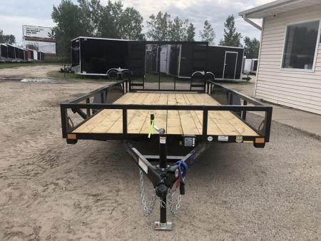 New 2027 Load Trail 83X14' W/ HD GATE Landscape Trailer