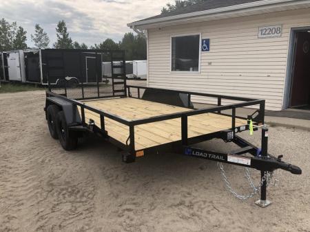 New 2027 Load Trail 83X14' W/ HD GATE Landscape Trailer