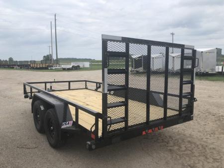 New 2027 Load Trail 83X14' W/ HD GATE Landscape Trailer