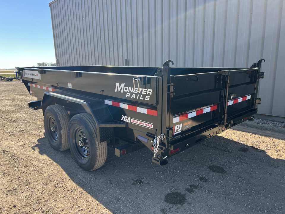 New 2027 PJ Trailers 14 DT Telescopic Dump Trailer
