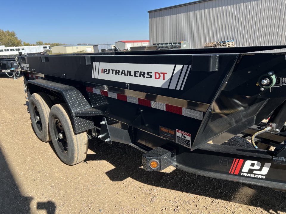 New 2027 PJ Trailers 14 DT Telescopic Dump Trailer