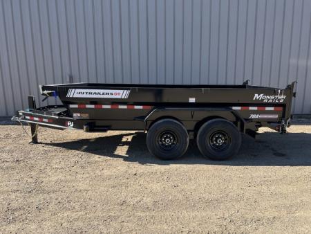 New 2027 PJ Trailers 14 DT Telescopic Dump Trailer