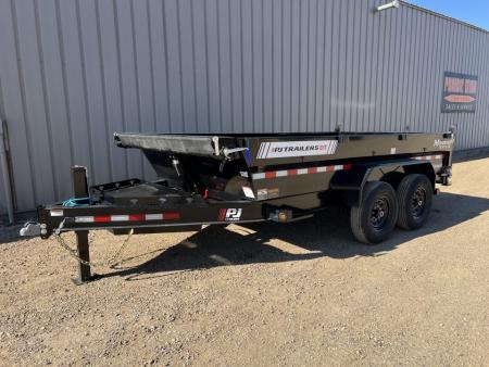 New 2027 PJ Trailers 14 DT Telescopic Dump Trailer