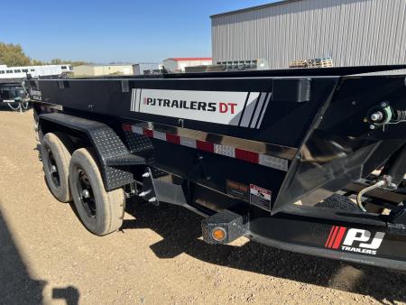 New 2027 PJ Trailers 14 DT Telescopic Dump Trailer