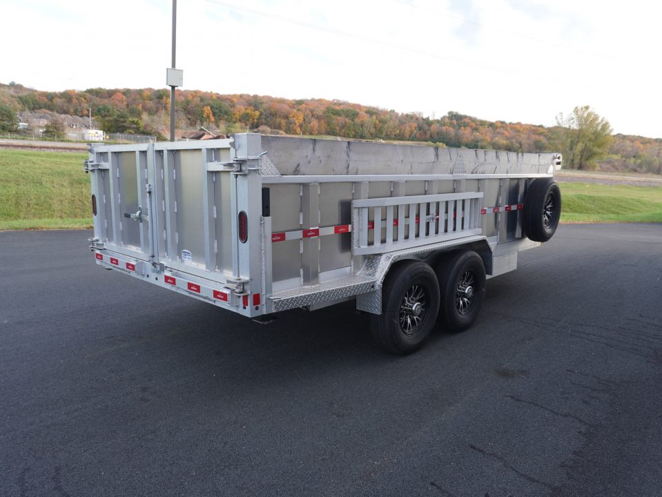 New 2026 Nordtek 82"x16' Aluminum Dump Trailer