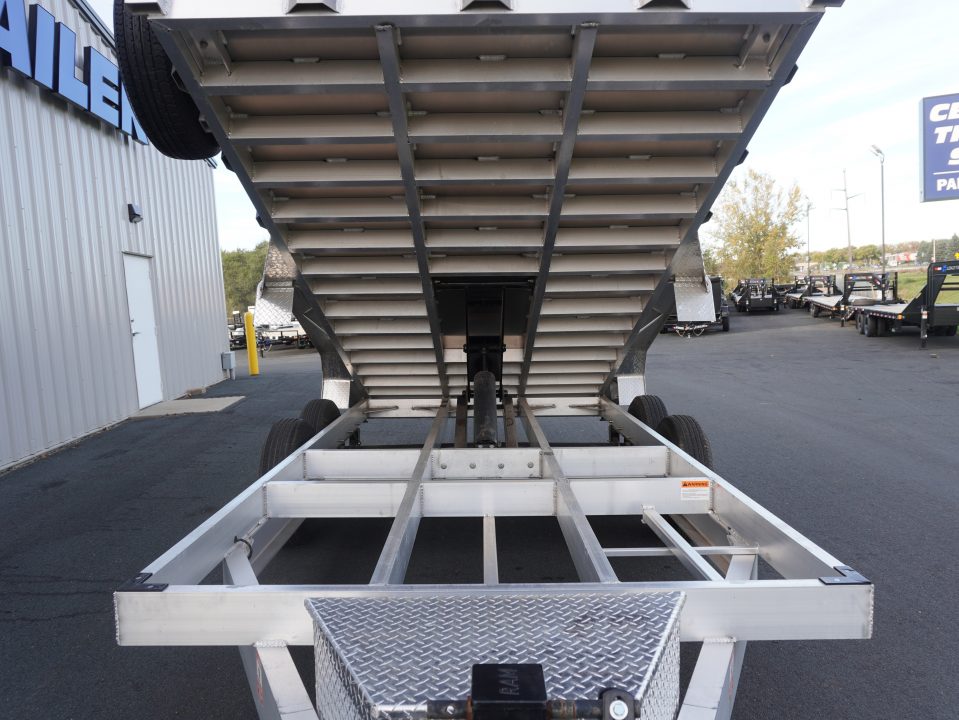 New 2026 Nordtek 82"x16' Aluminum Dump Trailer