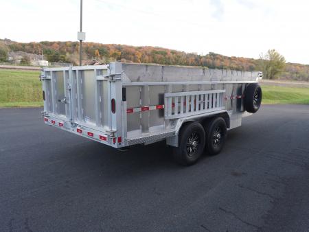 New 2026 Nordtek 82"x16' Aluminum Dump Trailer