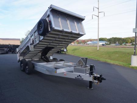 New 2026 Nordtek 82"x16' Aluminum Dump Trailer