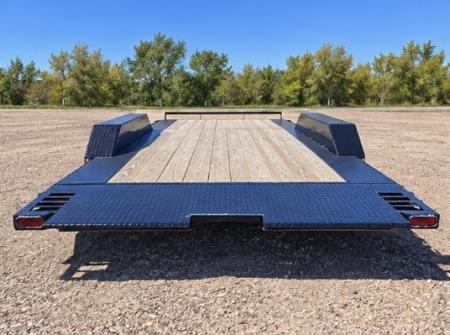 New 2026 Delco Trailers 24' Long x 102" wide Tilt Trailer