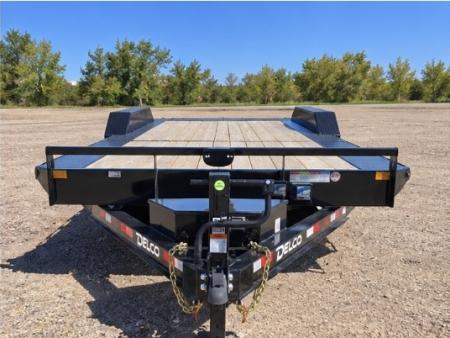 New 2026 Delco Trailers 24' Long x 102  wide Tilt Trailer