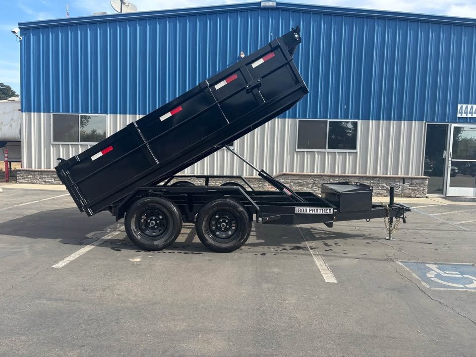 New 2026 Iron Panther Dump 5'x10'x2' 7k