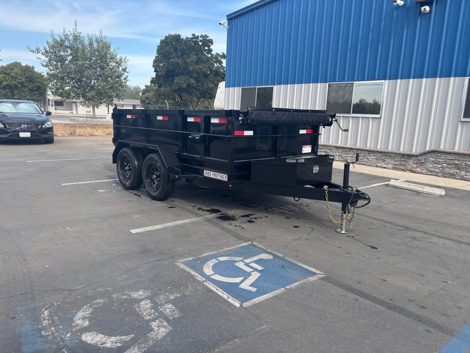 New 2026 Iron Panther Dump 5'x10'x2' 7k