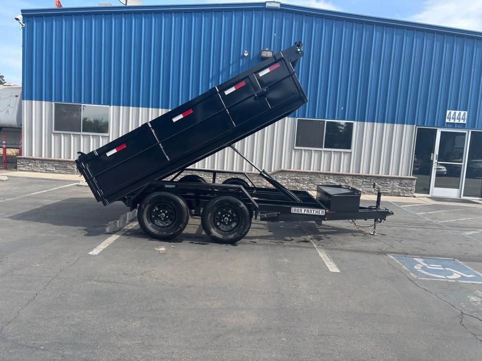 New 2026 Iron Panther Dump Trailer 6'x10'x2' 7K