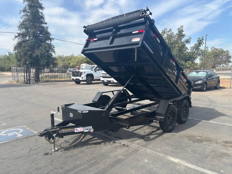 New 2026 Iron Panther Dump Trailer 6'x10'x2' 7K