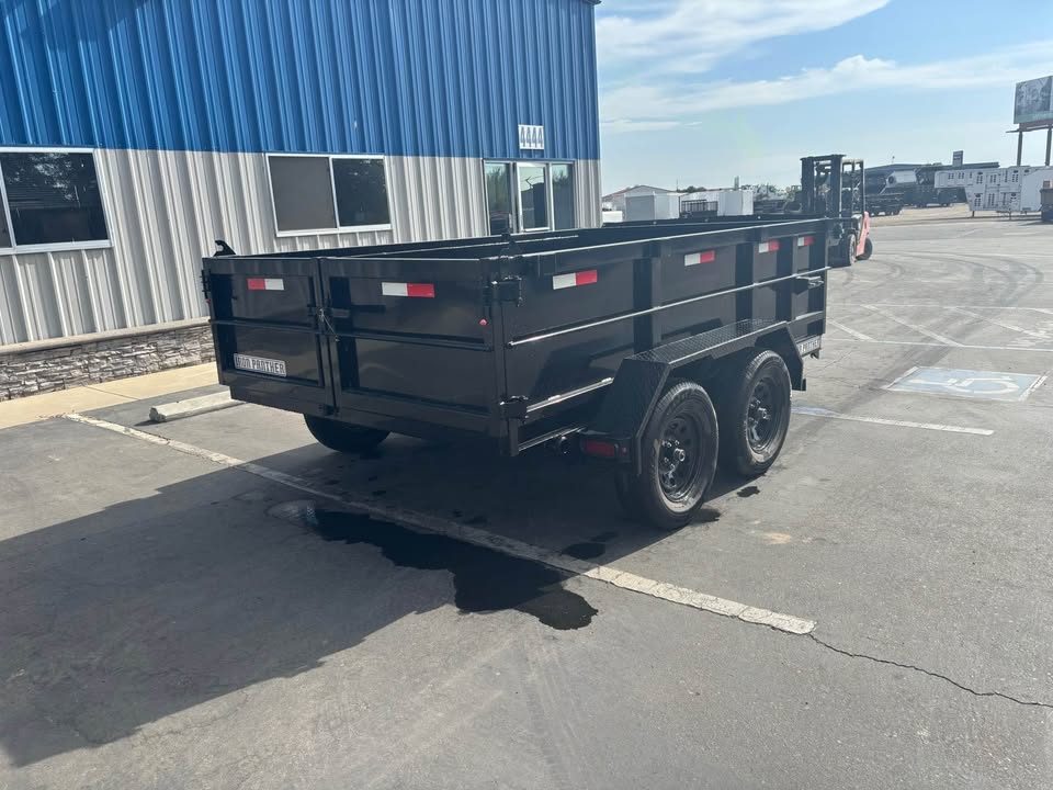 New 2026 Iron Panther Dump Trailer 6'x10'x2' 7K