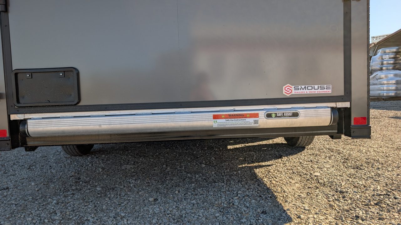 New 2027 BELMONT 7x16 HD V-Nose Contractor Cargo Trailer w/ Ramp Door