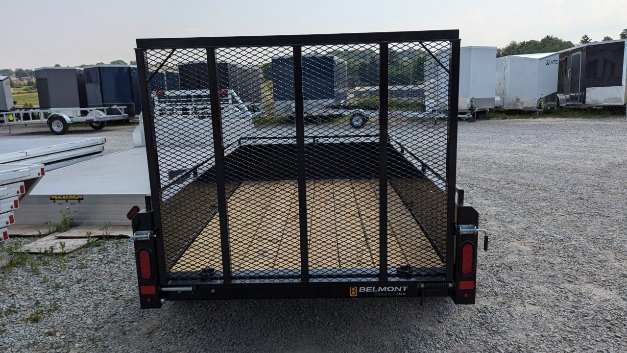 New 2027 Belmont 5x8 Solid Side Utility Trailer