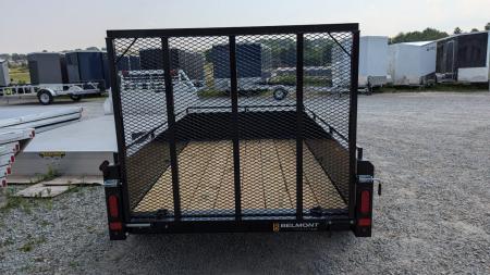 New 2027 Belmont 5x8 Solid Side Utility Trailer