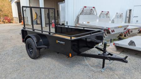 New 2027 Belmont 5x8 Solid Side Utility Trailer