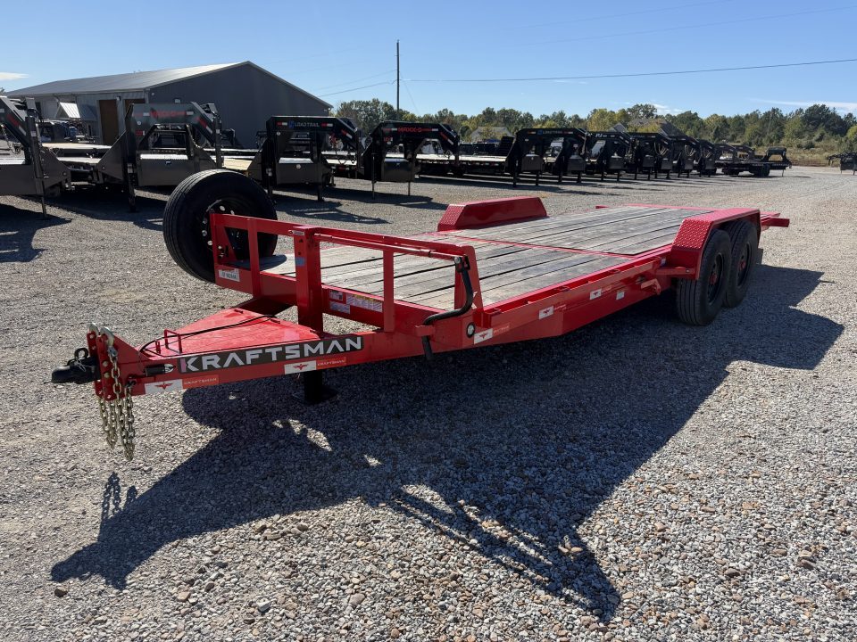 Used 2025 Kraftsman 83"X22' 16K GVWR Tilt Trailer