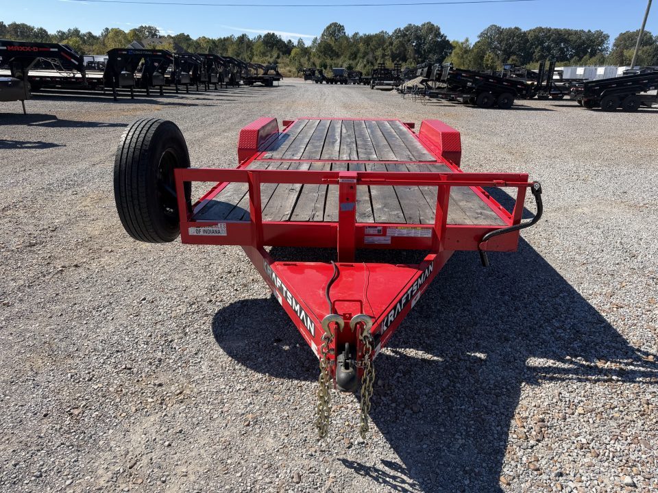Used 2025 Kraftsman 83"X22' 16K GVWR Tilt Trailer