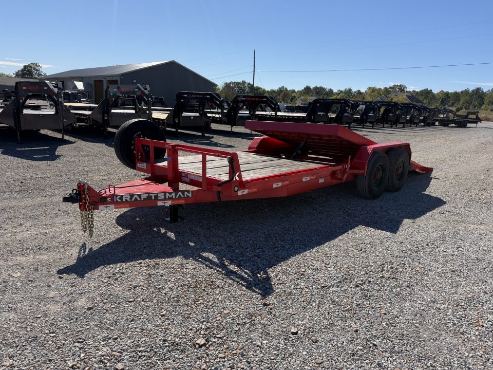 Used 2025 Kraftsman 83"X22' 16K GVWR Tilt Trailer