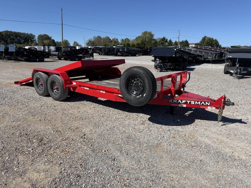 Used 2025 Kraftsman 83"X22' 16K GVWR Tilt Trailer