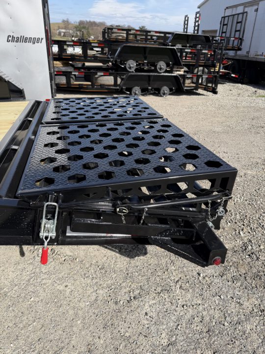 New 2027 Belmont 16' (13+3) HD Lo Pro Equipment Trailer w/ Full Width Wedge Ramps