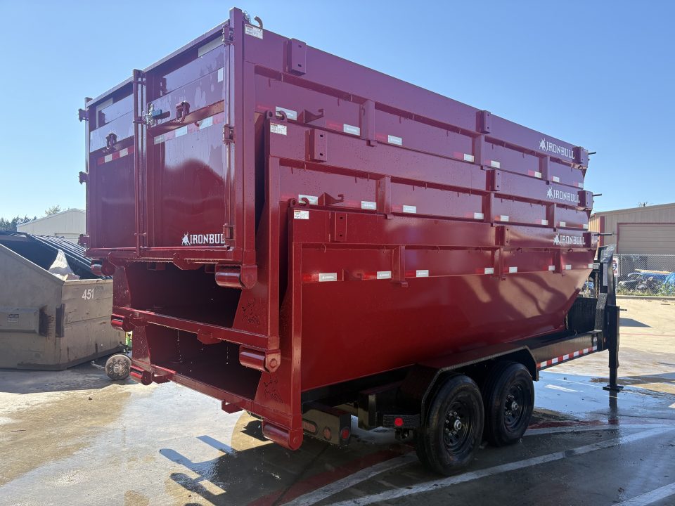 New 2027 Iron Bull DBG83X16 Roll Off SET W/3 BINS
