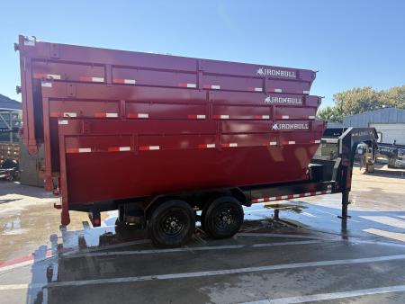 New 2027 Iron Bull DBG83X16 Roll Off SET W/3 BINS