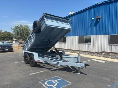 New 2026 TRU SINGLE RAM DUMP TRAILER 6X'12'X2' 9,995K GVWR