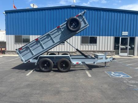 New 2026 TRU SINGLE RAM DUMP TRAILER 6X'12'X2' 9,995K GVWR