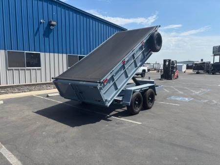 New 2026 TRU SINGLE RAM DUMP TRAILER 6X'12'X2' 9,995K GVWR