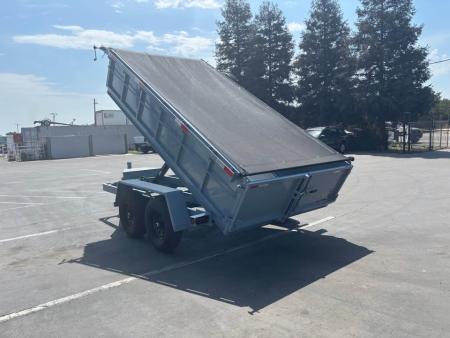 New 2026 TRU SINGLE RAM DUMP TRAILER 6X'12'X2' 9,995K GVWR