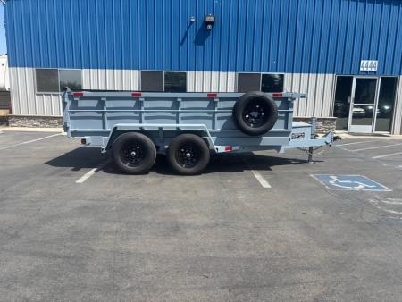 New 2026 TRU SINGLE RAM DUMP TRAILER 6X'12'X2' 9,995K GVWR