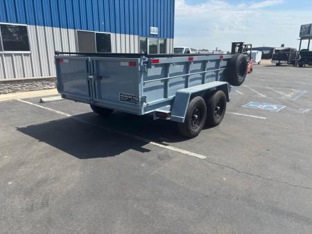 New 2026 TRU SINGLE RAM DUMP TRAILER 6X'12'X2' 9,995K GVWR