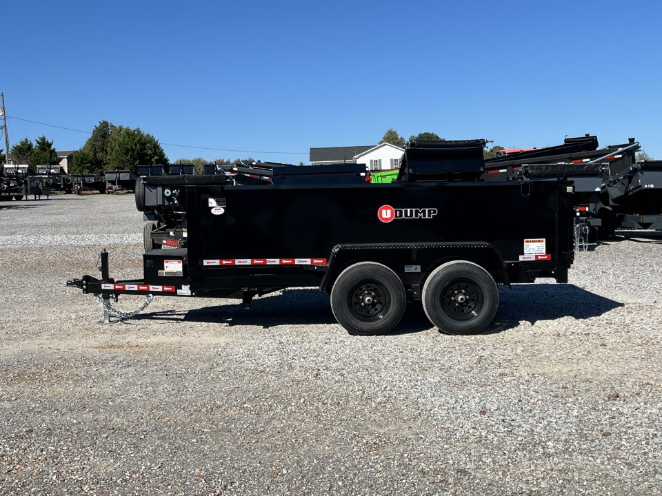 New 2027 U-Dump 72"x12' 10K Dump Trailer
