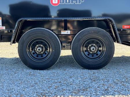 New 2027 U-Dump 72"x12' 10K Dump Trailer