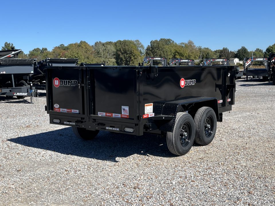 New 2027 U-Dump 72"x12' 10K Dump Trailer