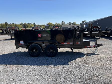 New 2027 U-Dump 72"x12' 10K Dump Trailer