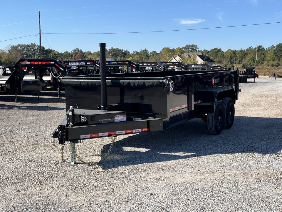 New 2027 U-Dump 83"x16' 14K Telescopic Dump Trailer